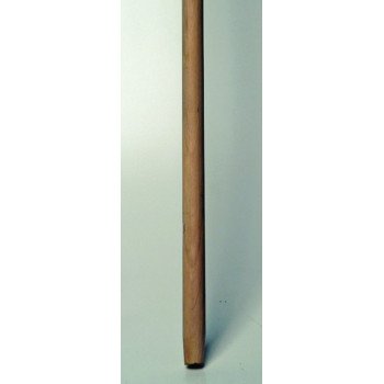 SUPREME ENTERPRISE LB141S Broom Handle, 15/16 in Dia, 48 in L, Wood