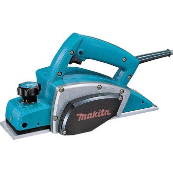 Makita KP0800K Planer Kit with Tool Case, 6.5 A, 3-1/4 in Blade, 3-1/4 in W Planning, 3/32 in D Planning