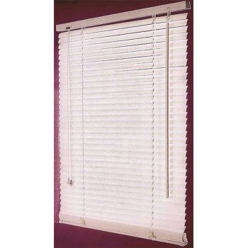 BLINDS 23W X 64H FAUX WOOD WHT