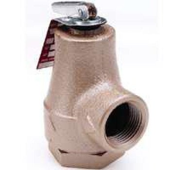 Watts 374 Pressure Relief Valve, 3/4 in, FNPT, Iron Body