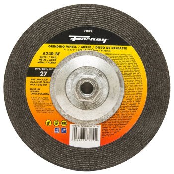 82331 WHEEL GRIND TYP27 MTL7IN