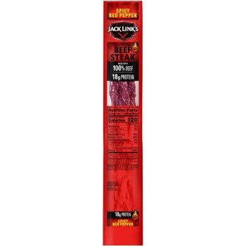 Jack Link's 10000034716 Beef Steak, Spicy Red Pepper, 2 oz