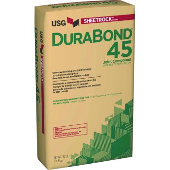 USG Durabond 381110120 Joint Compound, Powder, White, 25 lb