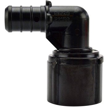 Apollo PXPAFES125PK Pipe Elbow, 1/2 in, Barb x FPT, 200 psi Pressure