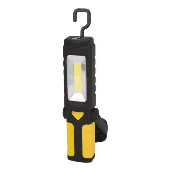 PowerZone 18101011 Pivoting Work Light, 1-Lamp, LED Lamp, 240 Lumens, Yellow, Red, Green & Blue