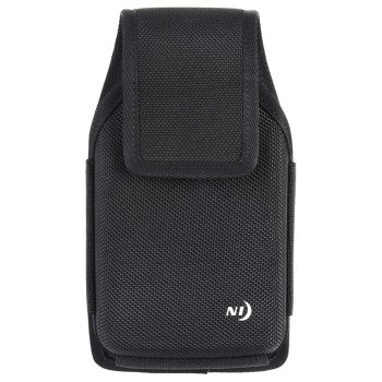 Nite Ize Clip Case Hardshell HSH2L-01-R3 Rugged Holster, Nylon, Black