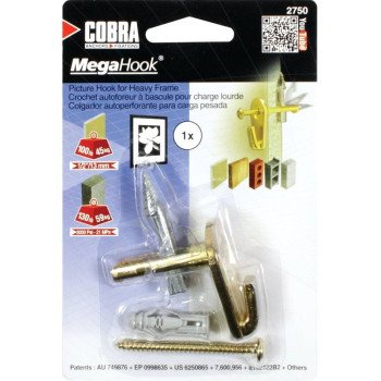 2750 HOOK MEGAHOOK BRASS      