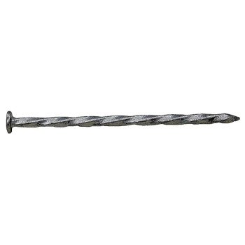 ProFIT 0004158 Siding Nail, 8d, 2-1/2 in L, Steel, Galvanized, Flat Head, Spiral Shank, 1 lb