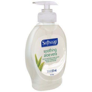 Softsoap 26012 Hand Soap, Liquid, Off-White, Aloe, 7.5 oz Bottle