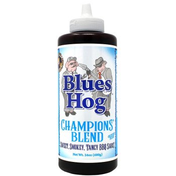 Blues Hog 70610 BBQ Sauce, Champions' Blend, 24 oz Bottle