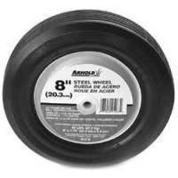 ARNOLD 490-322-0005 Tread Wheel, Steel, For: Mowers and Non-Mowers