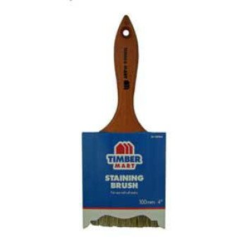 Nour 33-75TBM Paint Brush, 3 in W, Straight Sash Brush, Thin Beavertail Handle