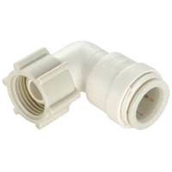 Watts 3520-1008/P-635 Swivel Pipe Elbow, 1/2 in, 90 deg Angle, Plastic, Off-White, 100 psi Pressure