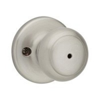 Kwikset 300CV 15 RCAL RCS Privacy Door Knob, Satin Nickel