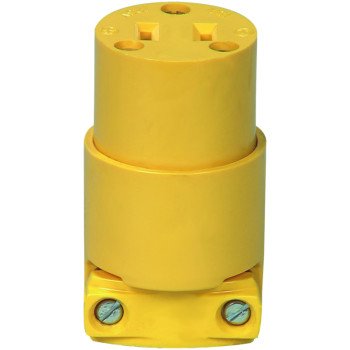 4882-BOX YELLOW CONN 15A 125V 