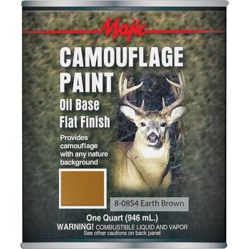 8-0854-2 CAMO EARTH BROWN QT  