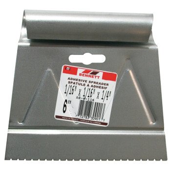 Bennett AS-6-116 Adhesive Spreader, Metal Blade