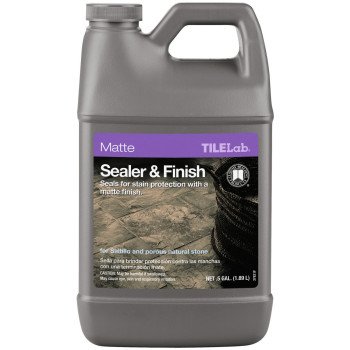 CUSTOM TileLab TLMTSSHG Sealer and Finish, Opaque Liquid, 0.5 gal, Bottle