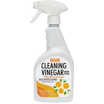 Harris O-32RTU Multi-Surface Cleaner, 32 fl-oz, Liquid, Vinegar Mandarin Orange, Clear