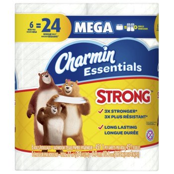 Charmin Essentials Strong 97342 Toilet Paper, Paper