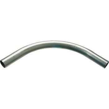 Halex 64420 EMT Elbow, 90 deg Angle, 2 in, Steel, Galvanized