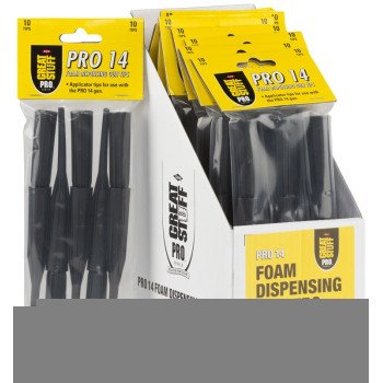 Great Stuff 99055688 Dispensing Gun Tip, Black, For: Pro 14 Dispensing Gun