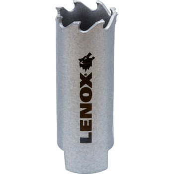 Lenox Speed Slot LXAH334 Hole Saw, 3/4 in Dia, Carbide Cutting Edge, 1/2 in Pilot Drill