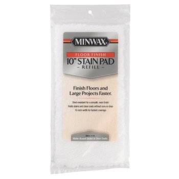 Minwax 427210200 Floor Stain Pad, 10 in L Pad, 10 in W Pad, Polyester Pad