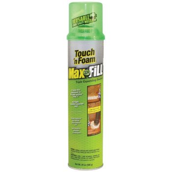 DAP Touch 'n Foam Land Scape Series 7565020012 Large Gap Foam Sealant, Amber, 20 oz, Can