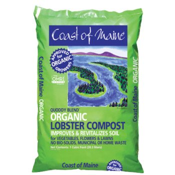 Coast of Maine 1CBLC Quoddy Blend Lobster Compost, 1 cu-ft Bag