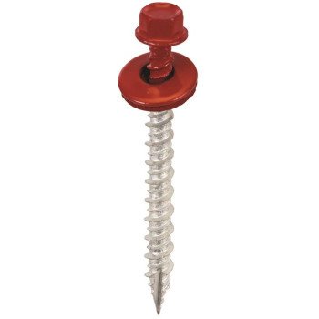 Acorn International SW-MW2CR250 Screw, #9 Thread, High-Low, Twin Lead Thread, Hex Drive, Self-Tapping, Type 17 Point, 250/BAG