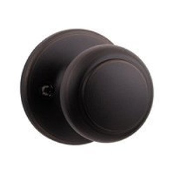 Kwikset 488CV 11P Dummy Door Knob, 2-3/16 in Dia Knob, Venetian Bronze