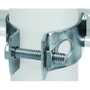 SuperStrut Z702 21/2EG-10 Pipe Clamp, Steel, Electro-Galvanized