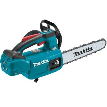 Makita XCU06Z Chainsaw, Tool Only, 18 V, Lithium-Ion, 2 in Cutting Capacity, 10 in L Bar, 3/8 in Pitch