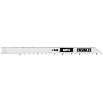 DEWALT DW3700H Jig Saw Blade, 1/4 in W, 6 TPI