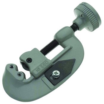 Superior Tool 35236 Tube Cutter, 1-1/8 in Max Pipe/Tube Dia, 1/8 in Mini Pipe/Tube Dia, Steel Blade