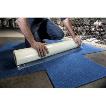 Surface Shields CARPET SHIELD CS36200 Carpet Protection, 200 ft L, 36 in W, Plastic, Clear