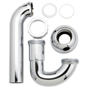 Keeney K400PC Plumbing Trap, ABS, Chrome-Plated