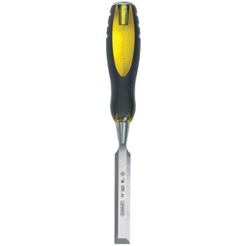 STANLEY 16-973 Chisel, 1/4 in Tip, 9 in OAL, Carbon Steel Blade, Ergonomic Handle