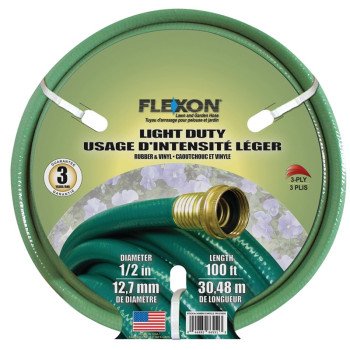 FRV12100 GREEN 1/2INX100' HOSE