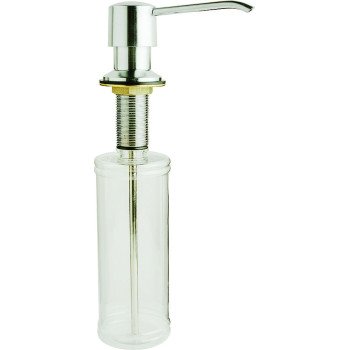 Plumb Pak PP480-1 Soap Lotion Dispenser, 10 oz Capacity, Polished Chrome