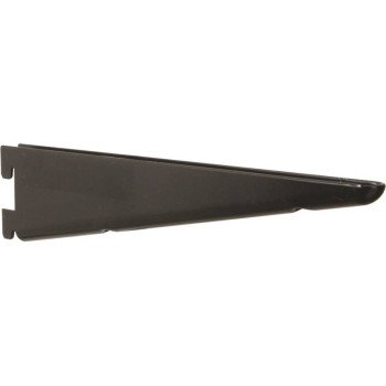 Knape & Vogt 182 182 BLK 9 Shelf Bracket, 9.23 in L, Steel