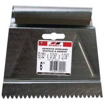 Bennett AS-6-316 Adhesive Spreader, Metal Blade