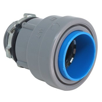 Southwire SIMPush 67600003 Liquidtight Connector, 3/4 in Push-On, 1.65 in Dia, 1.83 in L, PVC