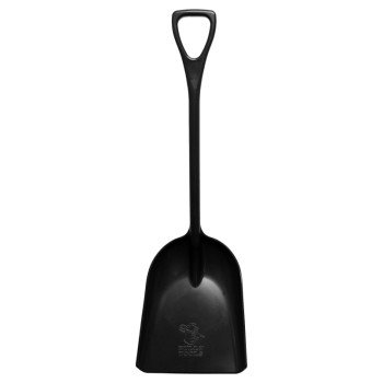 BULLY Tools 92801 Scoop, 42-1/2 in L, Plastic, Black