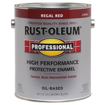 RUST-OLEUM PROFESSIONAL 215965 Protective Enamel, Gloss, Regal Red, 1 gal Can