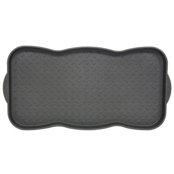 Fanmats 58779 Boot Tray, Plastic, Black, 30 in L, 15 in W