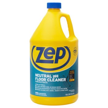 Zep ZUNEUT128 Floor Cleaner, 1 gal Bottle, Liquid, Pleasant, Green