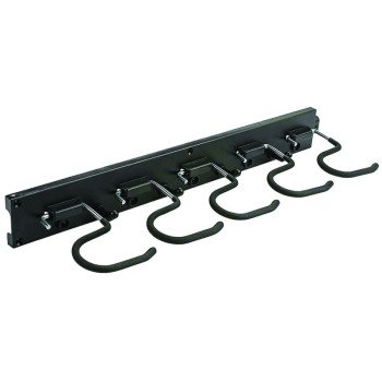 National Hardware N112-090 Adjustable Storage Organizer, 12 lb, 64 in W, Plastic