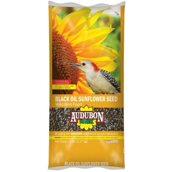 Audubon Park 12259 Black Oil Sunflower Seed, 5 lb